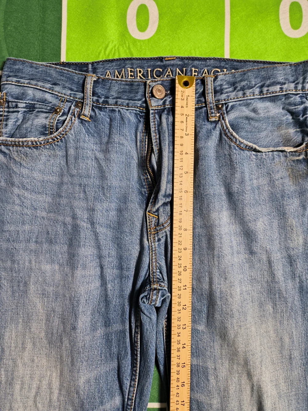 American Eagle Low Loose Jeans 32x29 Baggy Boyfriend Denim Tagged 32x32